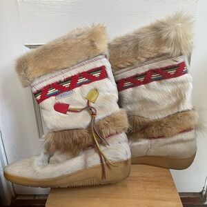 Tecnica pony hair apres-ski boots